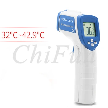 Инфракрасный термометр VICTOR VC303R, бесконтактный термометр, цифровой термометр для промышленного измерения температуры