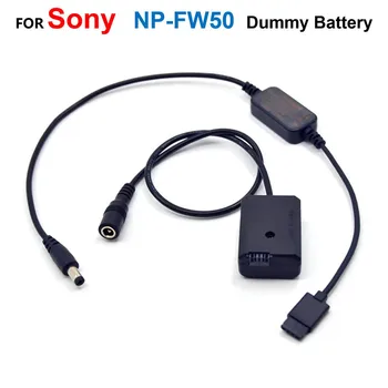 Кабель-адаптер для DJI Ronin-S Для подачи питания + NP-FW50 Манекен преобразователя батареи постоянного тока Для Sony A6000 A6300 A6500 A7S R2 M2