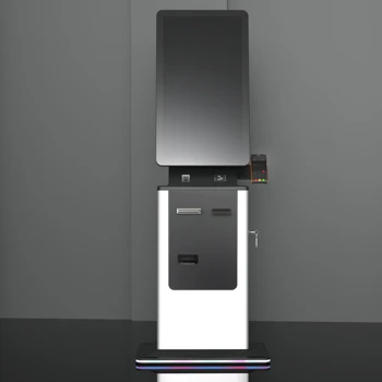 киоск самообслуживания 32-дюймовый считыватель смарт-карт с сенсорным экраном, машина для пополнения VIP-карт, Платежные киоски