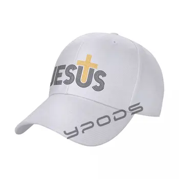 Классическая мужская бейсболка Jesus Christian Cross с регулируемой застежкой на пряжку, Спортивная кепка для папы