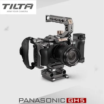 Клетка для зеркальной камеры Tilta ДЛЯ Panasonic Lumix GH5 GH5S Kit TA-T37-C-G верхняя ручка боковая ручка фокусировки