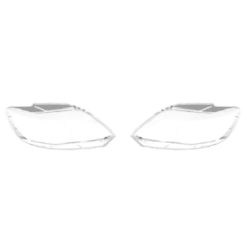 Корпус левой фары автомобиля, абажур, Прозрачная крышка объектива, Замена крышки фары для VW Cross Golf 2009-2013