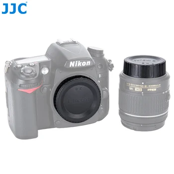 Крышка корпуса JJC L-R16/Задняя крышка объектива для Nikon F-Mount Camera/Защита датчика изображения объектива Заменяет Nikon BF-1A/BF-1B, LF-4