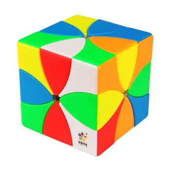 Магнитный Современный Магический Куб Редкий Прозрачный Магнит Puzle 3 D Многоцветный Магнит YuXin M Puzle 3x3 Детская Игрушка 8 и 9 Лет