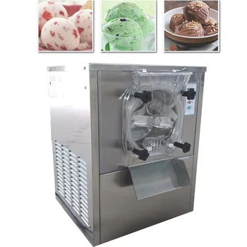 Машина для приготовления твердого мороженого 16-20 л/Ч, Коммерческая Столешница с одним вкусом, Морозильная камера для Сорбета, Оборудование для мороженого, Торговый автомат