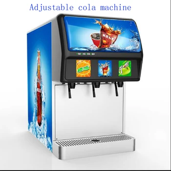 Машина для производства колы Замороженный Газированный напиток С розливом газированной воды Импортный компрессор 3 вкуса