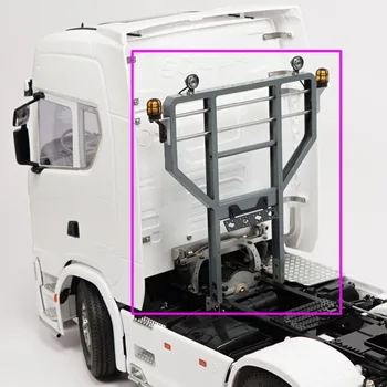 Металлическая светодиодная стойка для мелкого оборудования 1/14 Tamiya RC Truck Trailer Tipper Scania 770S 56368 Actros AROCS Volvo