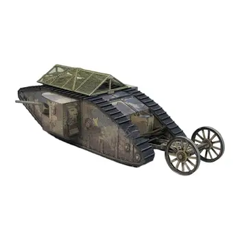 Модель танка в масштабе 1:35, развивающие игрушки, коллекция украшений для лучших подарков