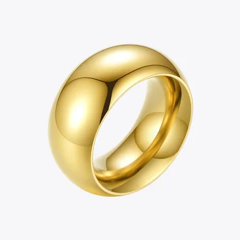 МОДНЫЕ панк-Изогнутые кольца Для женщин Золотого цвета из нержавеющей стали, Минималистичное кольцо, Модные украшения 2020, Anillos Mujer, Подарки R4057