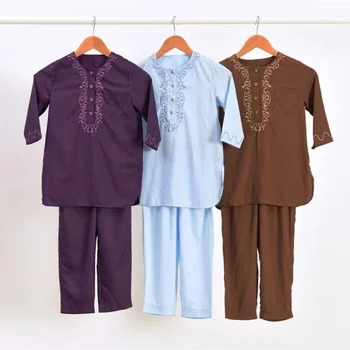 Набор для вышивания для мальчиков, ближневосточных мальчиков и подростков, набор для вышивания из двух предметов в индийско-пакистанском этническом стиле