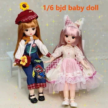 Набор кукол 1/6 Bjd или только одежда 28 см, игрушки для маленьких кукол, одежда для Одевания, юбка для девочки