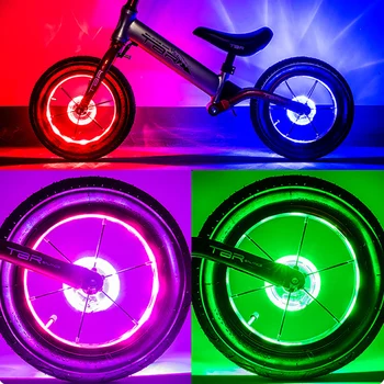 Непромокаемый Детский Велосипедный фонарь, Оптический дизайн, Велосипедный концентратор, Интеллектуальный Индукционный USB-велосипед Hot Wheels Light