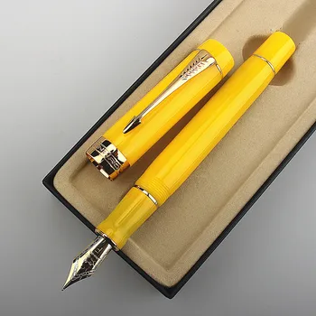 Новая 4-Цветная Авторучка из смолы Jinhao 100 Centennial EF/F/M с Тонким Золотым Наконечником, Бизнес-Офисная Подарочная Ручка для Выпускников, Чернильная ручка