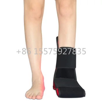 Новейшая светодиодная светотерапевтическая обертка красного цвета для облегчения боли в ногах с дистанционным управлением