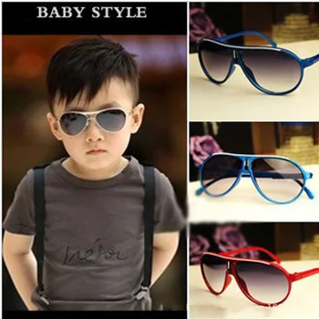 Новые модные солнцезащитные очки для маленьких девочек и мальчиков, детские линзы переменного тока, рамка для ПК, детские девочки, 1шт UV400 для мальчиков