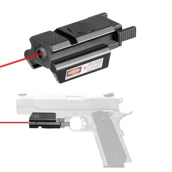 Новый красный лазерный голографический прицел Red Dot Sight с креплением 11/20 мм на рейку для страйкбольной тактической Охоты
