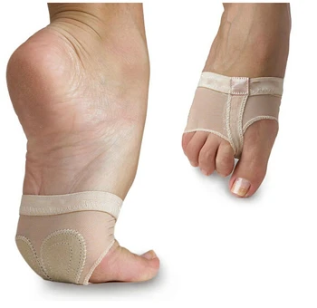 Оптовая продажа, защита пятки, профессиональные балетные танцевальные носки, 1 пара, стринги для ног для танца живота