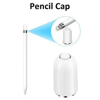 Оригинальный магнитный сменный колпачок для Apple Pencil 1st Gen Caps для iPad Pro 9.7/10.5/12.9 Аксессуары для дюймового стилуса, наконечник карандаша