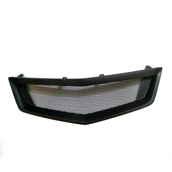 Передняя решетка из полимерного волокна С отделкой Гоночными решетками для Honda Accord EURO MK8 Spirior 09-12
