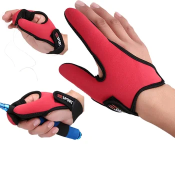 Перчатки для рыбалки, защита для 2 пальцев, дышащие противоскользящие перчатки для рыбалки, аксессуары для рыбалки на открытом воздухе