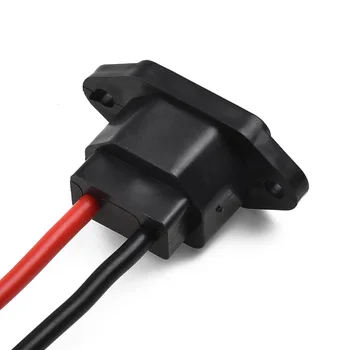 Порт зарядного устройства для электрического скутера С 3-контактным штекерным разъемом, Сменный кабель для гнезда, Аксессуары для электрического скутера
