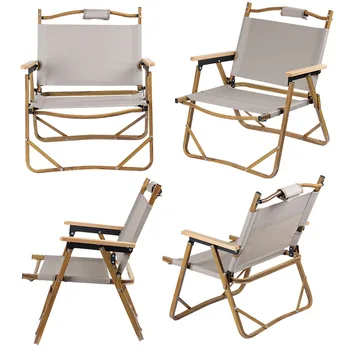 Портативные стулья для пикника, стулья для кемпинга, табурет для рыбалки, пляжные складные стулья из алюминиевого сплава, уличные стулья Kermit, стулья