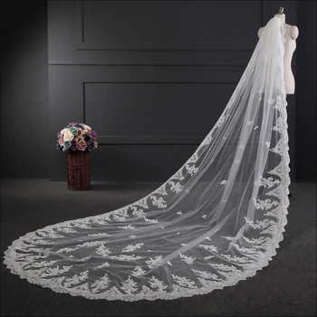 Простое Свадебное платье IOD, фата для женщин, два слоя тюлевой ленты, Аксессуары для свадебных вуалей 2023 Velo De Novia