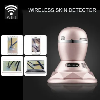 Профессиональный USB 200X Интеллектуальный Кожный детектор Волосяных фолликулов кожи головы, Кожный анализатор, Тестирование кожи, Увеличительный анализатор