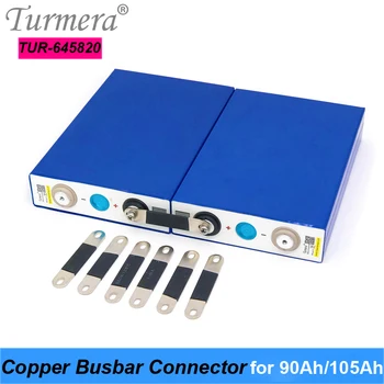 Разъем медных шин Turmera для аккумулятора Lifepo4 3,2 В 90Ah 105Ah в сборе для электровелосипеда 36 В и источника бесперебойного питания 12V