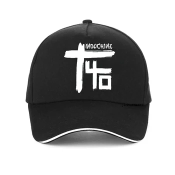 Рок-шляпа Indochine Central Tour Женская Повседневная бейсболка Indochine с винтажным принтом Летняя хлопковая шляпа для папы регулируемые шляпы Snapback