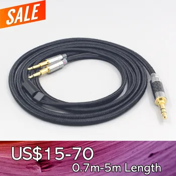 Супер Мягкий Нейлоновый кабель OFC Для наушников Hifiman HE560 HE-350 HE1000 XiaoMi Для наушников 2,5 мм pin LN007553