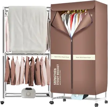 Сушилка Портативная быстрая Сушильная машина мощностью 1000 Вт, портативная сушилка для квартир, сушка одежды нового поколения