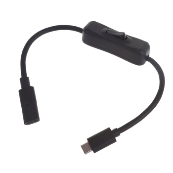 Удлинительный кабель USB C с переключателями Удлинительный кабель USB C на USB C 10 Гбит/с USB C