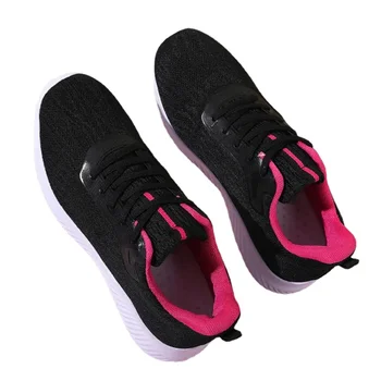 Удобная обувь для ходьбы, женские кроссовки с воздушной сеткой, разноцветные туфли на плоской платформе на шнуровке, Весна 2022, Теннисные туфли для влюбленных Zapatillas