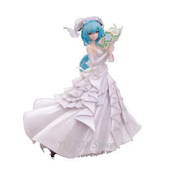 Фигурка Genshin Impact Ганью 25 см Свадебное платье 3D Ганью Косплей Фигурка Аниме Коллекция Ганью Модель Фигурки Куклы Игрушки