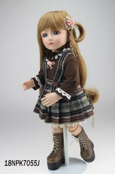 Хит продаж, красивая кукла SD/BJD 18 дюймов, высококачественная кукла ручной работы для chileren