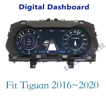 Цифровая Приборная панель ЖК-дисплей Спидометр Таблица отображения скорости автомобиля Для Volkswagen VW Tiguan 2016 2017 2018 2019 2020