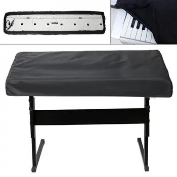 Черный чехол для электрического пианино, прочный пылезащитный чехол, защитная сумка для пианино, подходит для клавиатур с 61/88 клавишами