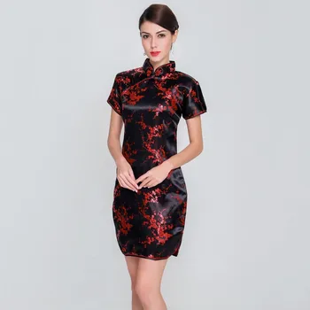 Элегантное Тонкое Платье Qipao Размера Плюс 2021, Новое Китайское Женское Платье из Вискозы с воротником-стойкой, Винтажное Платье Чонсам, Vestidos S-3XL 4XL 5XL 6XL