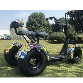 Электрический скутер 1200 Вт citycoco/трехколесный электрический трехколесный мотоцикл