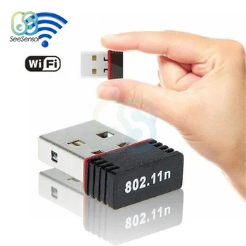 150 Мбит/с Мини USB Wifi Беспроводная Сетевая карта 150 м Беспроводной USB WiFi LAN Адаптер 802.11 b/g/n WiFi Адаптер для Ноутбука