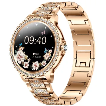 2023 Новые Умные часы Android Gold, Умные часы для женщин, Bluetooth-вызов, Умные часы для Xiaomi/Huawei/Телефон Рекомендуем