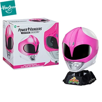 В наличии Hasbro Power Ranger Могучий Морфин Розовый Шлем Коллекционная Модель Игрушки для Фанатов Детский Косплеер