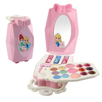Детский набор для макияжа Partble для девочки, моющаяся безопасная косметика, игрушки, набор детской косметики для макияжа, игровой набор, игрушки 22шт