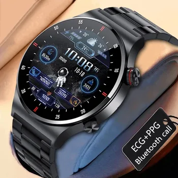 Для Huawei Watch GT3 Pro UlefoneSmart Часы Мужские с Пользовательским Набором Номера Для Ответа На Вызов Спортивный Фитнес-Трекер Мужские Водонепроницаемые Умные Часы 2023 НОВИНКА