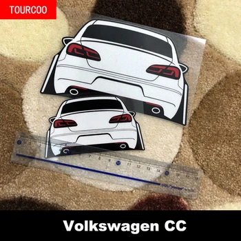 Для Volkswagen CC 2012 2016 Стиль Светоотражающая автомобильная водонепроницаемая наклейка Модификация Аксессуаров