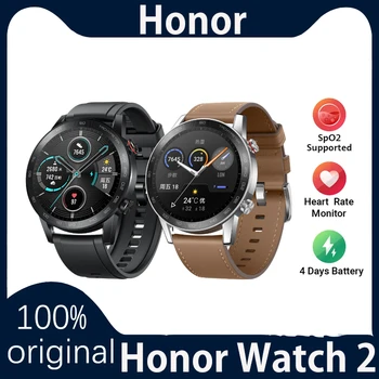 Оригинальные смарт-часы HONOR Magic Watch 2 42/46 мм, умные часы с функцией Bluetooth, время автономной работы 14 дней, частота сердечных сокращений при телефонных звонках
