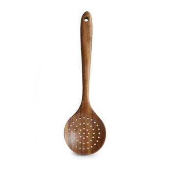Прочная деревянная Легкая подвесная ложка, лопатка для супа, Кухонная Утварь