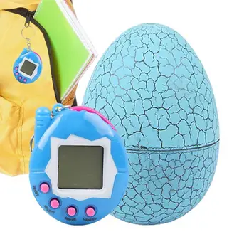 Яйцо динозавра, разноцветная виртуальная кибер-цифровая игрушка для домашних животных, Цифровое электронное домашнее животное, Яйцо динозавра, рождественские подарки